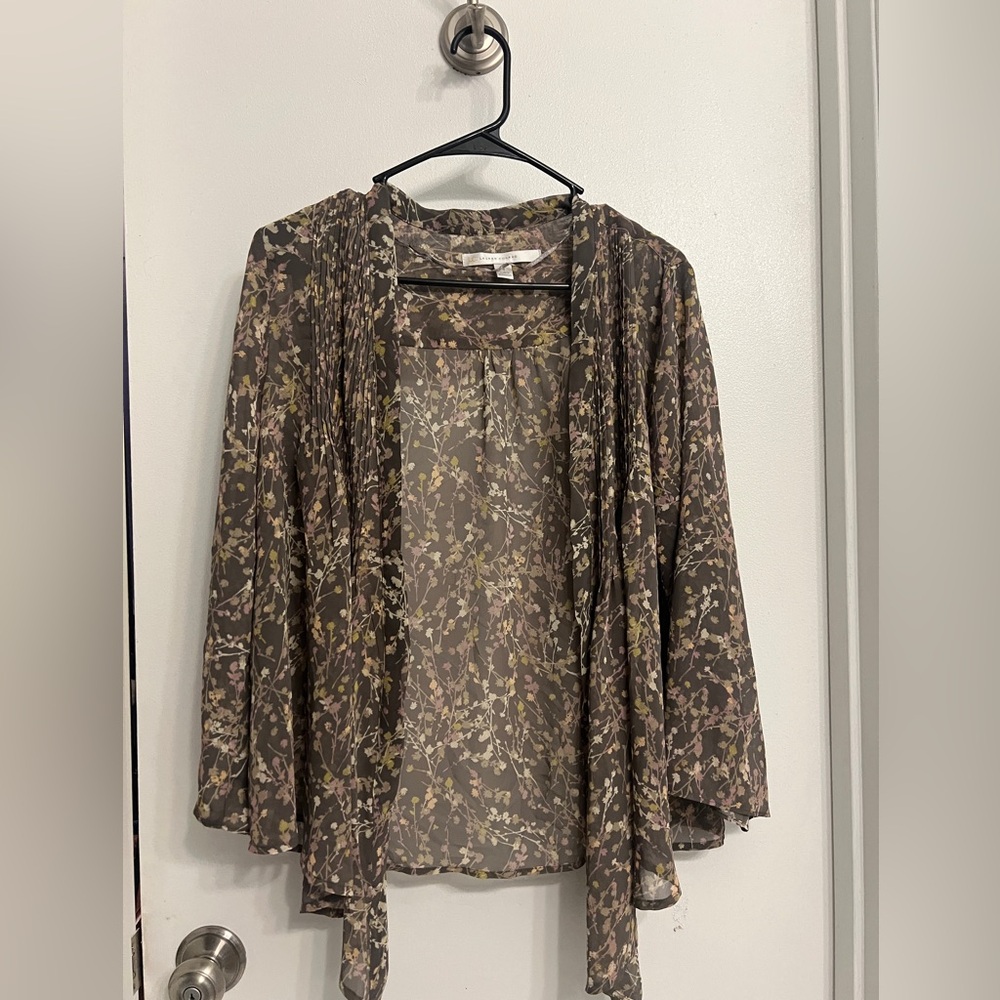 🌸4/$25 LC Lauren Conrad Floral Cardigan